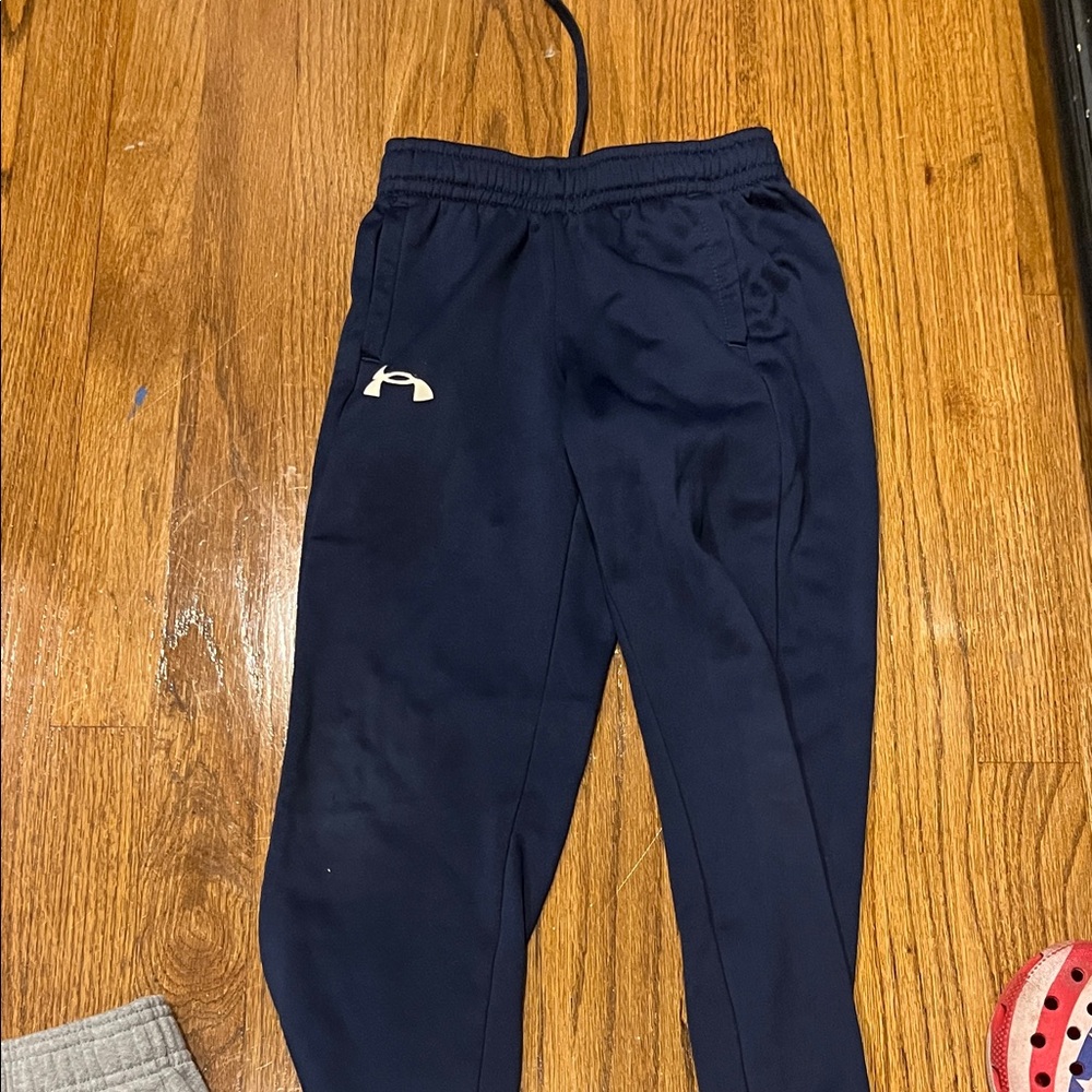 Under Armour Kids Jeans and Joggers - Blue, Gray, Red, Tan - Picture 9 of 9
